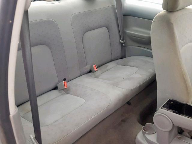 3VWCP21C32M416974 - 2002 VOLKSWAGEN NEW BEETLE ვერცხლისფერი ფოტო 6