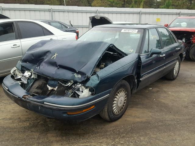 1G4HP52K4WH410994 - 1998 BUICK LESABRE CU GREEN photo 2