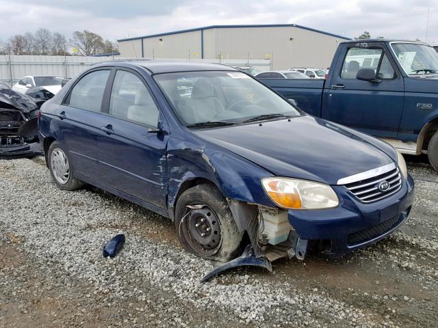 KNAFE121375420725 - 2007 KIA SPECTRA EX BLUE photo 1