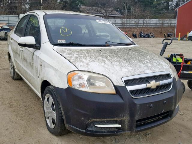 KL1TD56657B064678 - 2007 CHEVROLET AVEO BASE თეთრი ფოტო 1