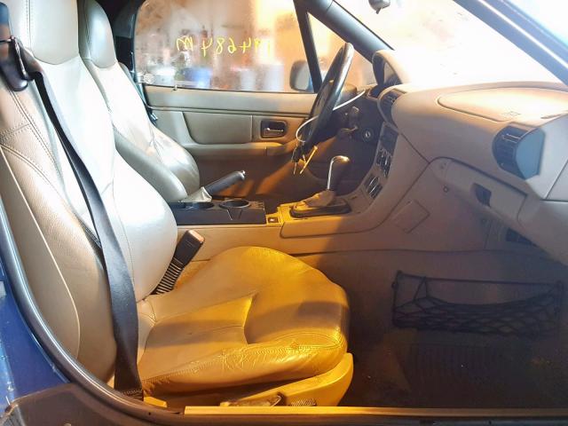 WBACN33471LM02447 - 2001 BMW Z3 2.5 BLUE photo 5