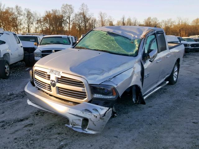 1C6RR7HT3FS633505 - 2015 RAM 1500 SPORT SILVER photo 2