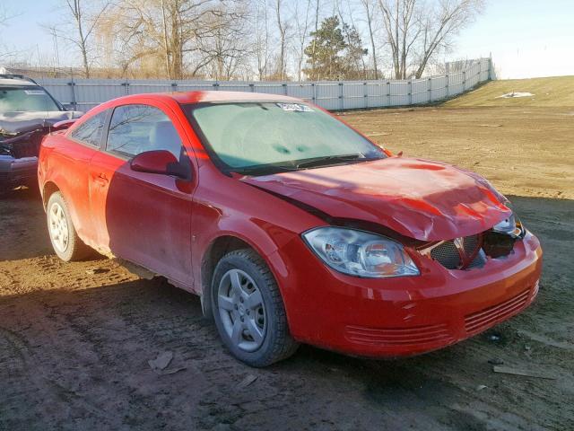 1G2AL18H297134075 - 2009 PONTIAC G5 RED photo 1