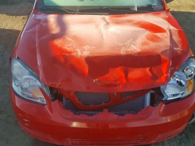 1G2AL18H297134075 - 2009 PONTIAC G5 RED photo 9