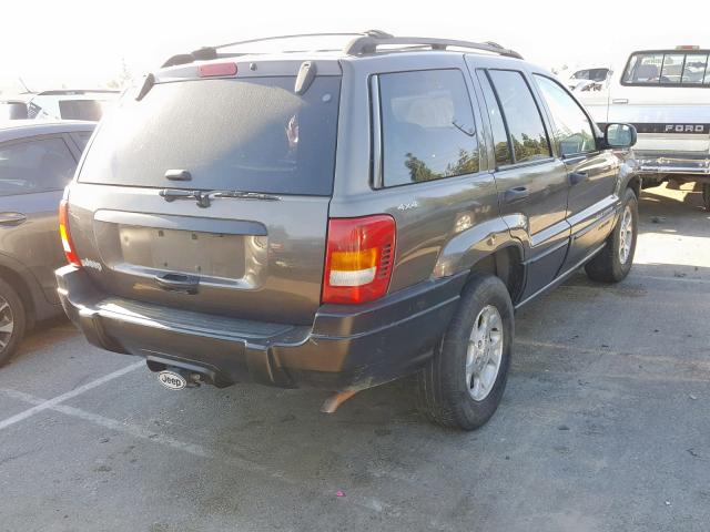 1J4GW58S6XC722768 - 1999 JEEP GRAND CHER GRAY photo 4