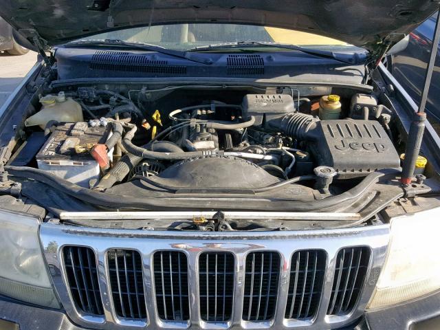 1J4GW58S6XC722768 - 1999 JEEP GRAND CHER GRAY photo 7