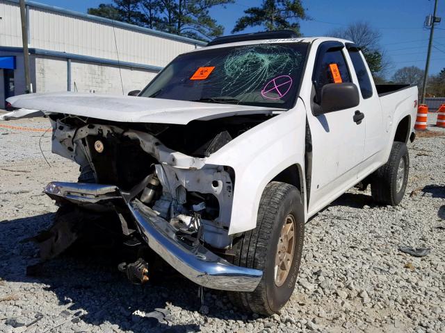 1GCDT196068240679 - 2006 CHEVROLET COLORADO WHITE photo 2