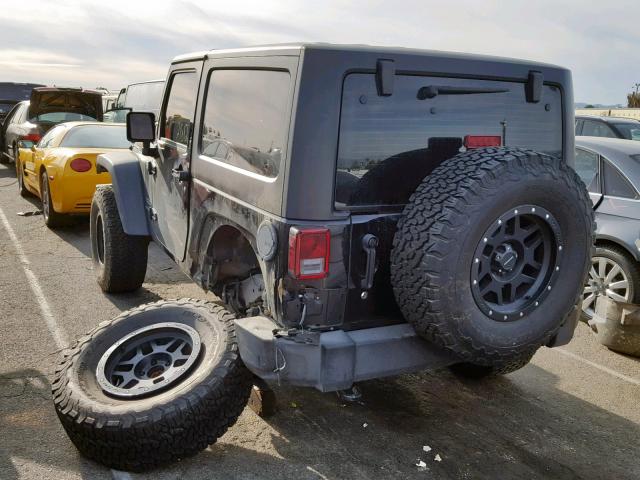 1C4AJWAG4GL341071 - 2016 JEEP WRANGLER S 黑色 照片 3