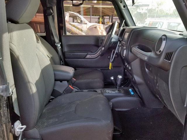 1C4AJWAG4GL341071 - 2016 JEEP WRANGLER S 黑色 照片 5