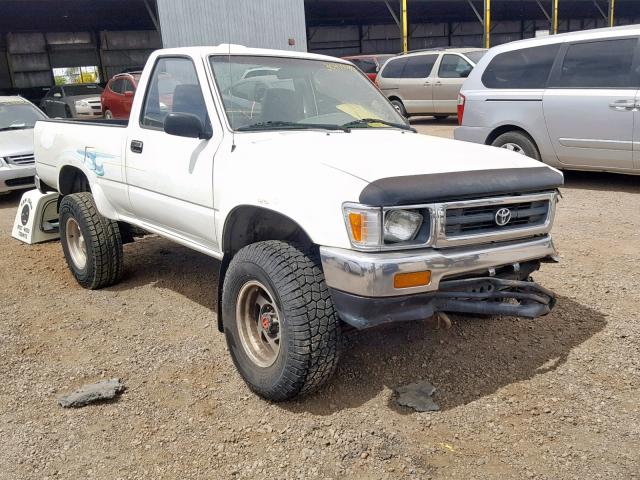 JT4RN01P1R7069465 - 1994 TOYOTA PICKUP 1/2 WHITE photo 1