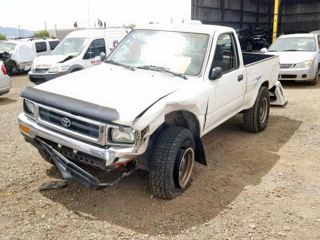 JT4RN01P1R7069465 - 1994 TOYOTA PICKUP 1/2 WHITE photo 2