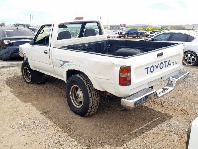 JT4RN01P1R7069465 - 1994 TOYOTA PICKUP 1/2 WHITE photo 3