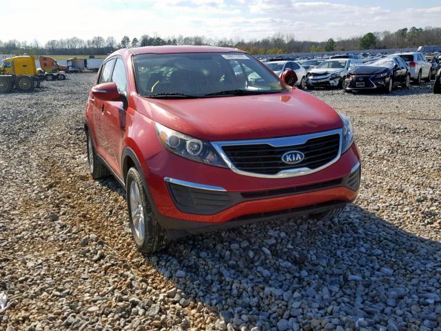 KNDPB3A25C7255409 - 2012 KIA SPORTAGE B RED photo 1