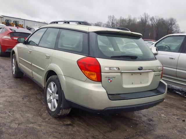 4S4BP62C477332583 - 2007 SUBARU OUTBACK OUTBACK 2.5I LIMITED  photo 3