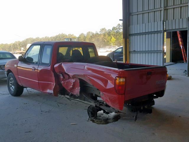 4F4YR16V42TM23965 - 2002 MAZDA B3000 CAB RED photo 3