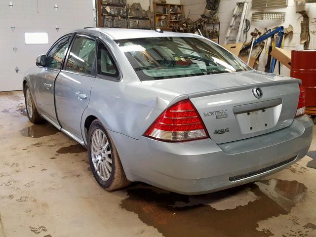 1MEHM42197G612511 - 2007 MERCURY MONTEGO PR ვერცხლისფერი ფოტო 3