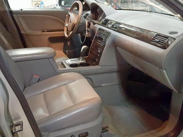 1MEHM42197G612511 - 2007 MERCURY MONTEGO PR ვერცხლისფერი ფოტო 5
