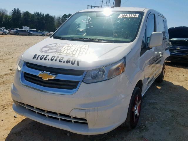 3N63M0YN0FK701587 - 2015 CHEVROLET CITY EXPRE WHITE photo 2