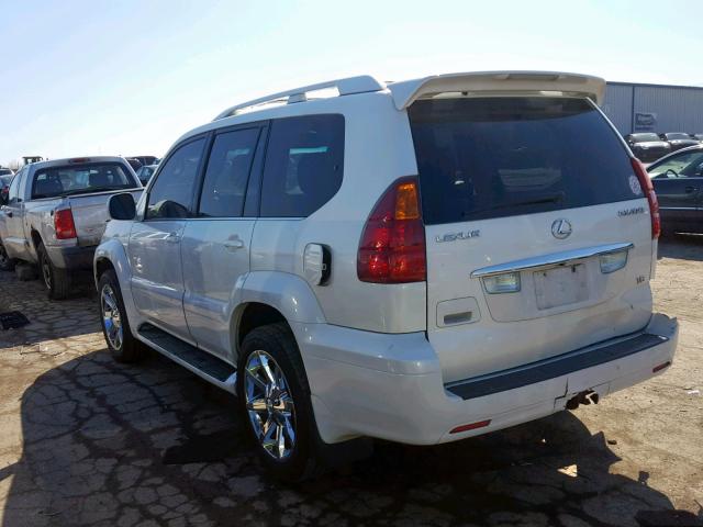 JTJBT20X140048859 - 2004 LEXUS GX 470 WHITE photo 3