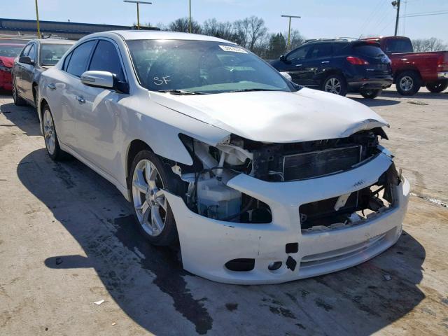 1N4AA5AP8CC867844 - 2012 NISSAN MAXIMA S WHITE photo 1