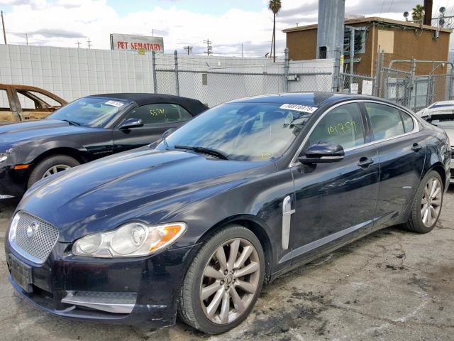 SAJWA0GBXALR51712 - 2010 JAGUAR XF PREMIUM BLACK photo 2