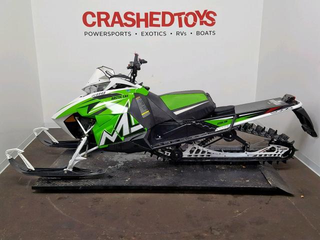 4UF16SNWXGT121759 - 2016 ARCTIC CAT SNOWMOBILE GREEN photo 3