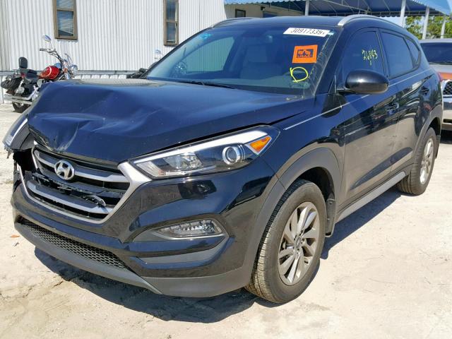 KM8J33A43HU532051 - 2017 HYUNDAI TUCSON LIM BLACK photo 2