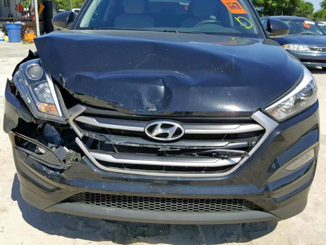 KM8J33A43HU532051 - 2017 HYUNDAI TUCSON LIM BLACK photo 9