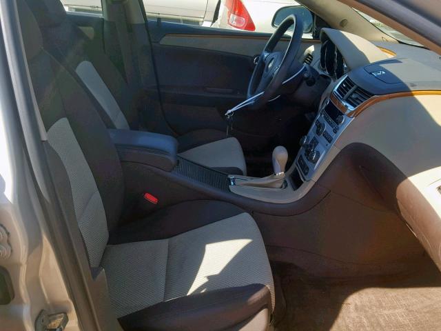 1G1ZH57B394183722 - 2009 CHEVROLET MALIBU 1LT ოქროსფერი ფოტო 5