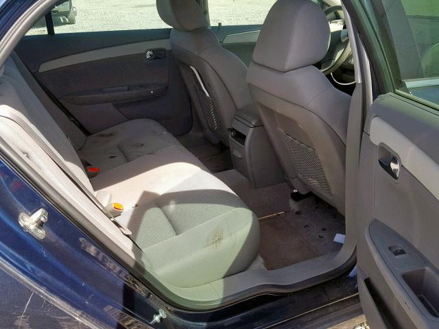 1G1ZB5E11BF257953 - 2011 CHEVROLET MALIBU LS BLUE photo 6