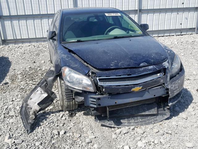 1G1ZB5E11BF257953 - 2011 CHEVROLET MALIBU LS BLUE photo 9
