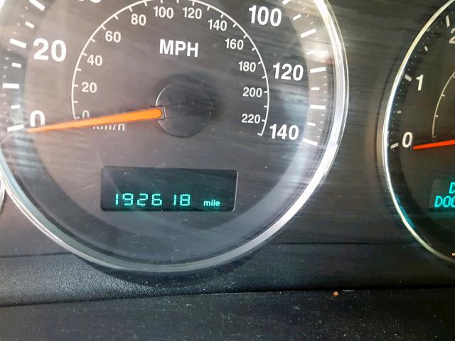 1J8HH48N06C352711 - 2006 JEEP COMMANDER BLUE photo 8