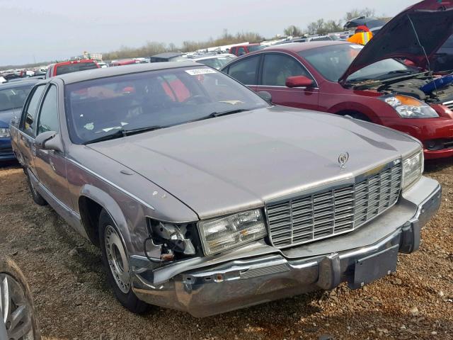 1G6DW52P3TR714473 - 1996 CADILLAC FLEETWOOD GRAY photo 1