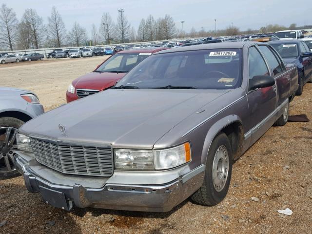 1G6DW52P3TR714473 - 1996 CADILLAC FLEETWOOD GRAY photo 2