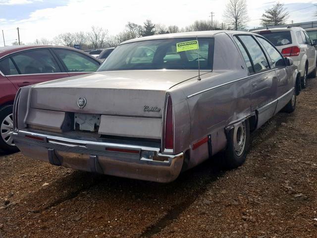 1G6DW52P3TR714473 - 1996 CADILLAC FLEETWOOD GRAY photo 4