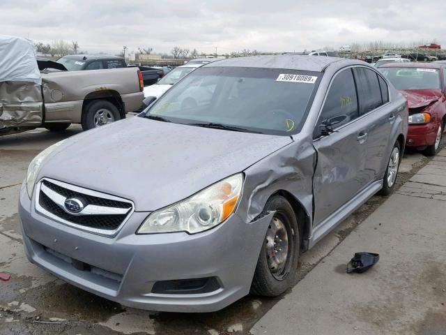 4S3BMBA67A3222322 - 2010 SUBARU LEGACY 2.5 GRAY photo 2