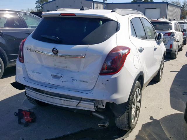 KL4CJASBXHB075555 - 2017 BUICK ENCORE PRE WHITE photo 4