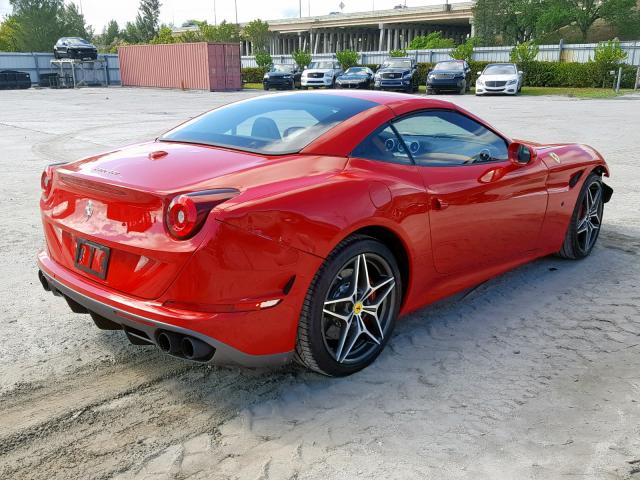 ZFF77XJA7H0223644 - 2017 FERRARI CALIFORNIA RED photo 4