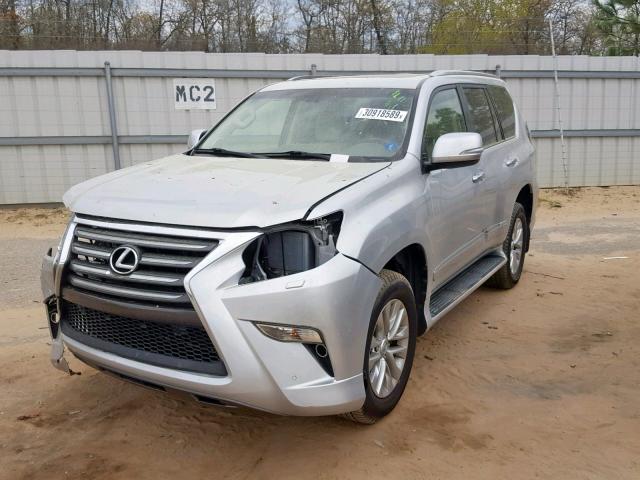 JTJBM7FXXF5107561 - 2015 LEXUS GX SILVER photo 2