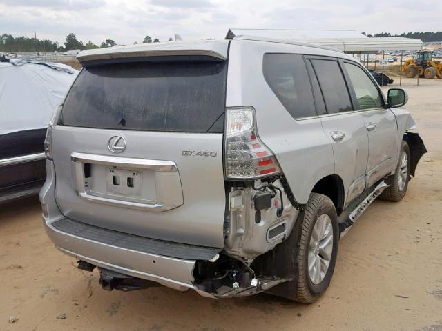 JTJBM7FXXF5107561 - 2015 LEXUS GX SILVER photo 4