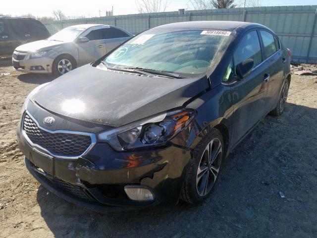 KNAFX4A8XE5112877 - 2014 KIA FORTE EX  photo 2