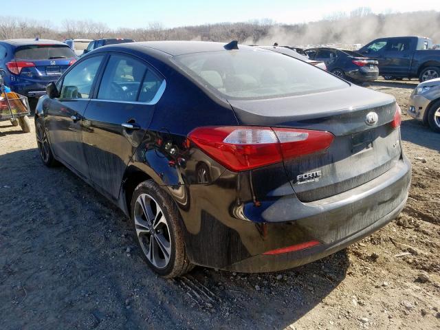 KNAFX4A8XE5112877 - 2014 KIA FORTE EX  photo 3