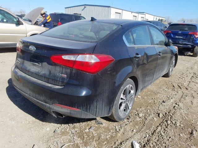 KNAFX4A8XE5112877 - 2014 KIA FORTE EX  photo 4