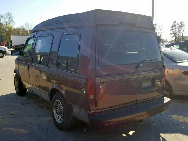 1GBDM19W4VB144606 - 1997 CHEVROLET ASTRO BROWN photo 3