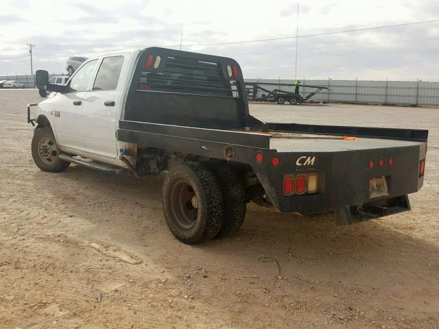 3D6WZ4CL9BG502527 - 2011 DODGE RAM 3500 S WHITE photo 3