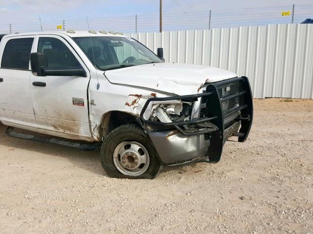 3D6WZ4CL9BG502527 - 2011 DODGE RAM 3500 S WHITE photo 9