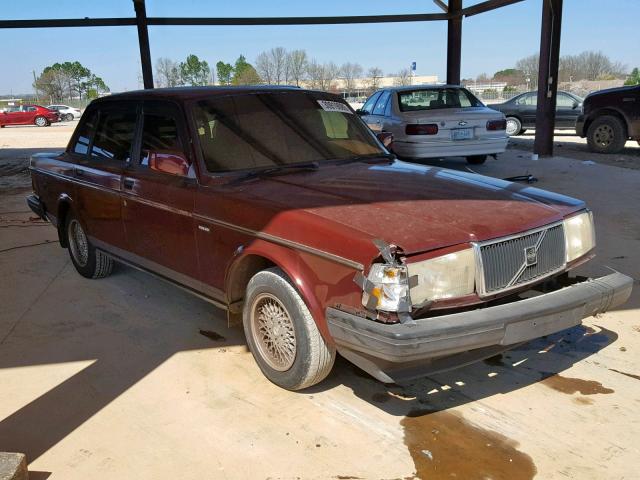 YV1AS8805P1489673 - 1993 VOLVO 240 MAROON photo 1