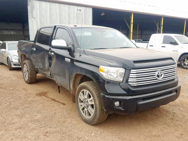 5TFAW5F1XEX411176 - 2014 TOYOTA TUNDRA CRE BLACK photo 1