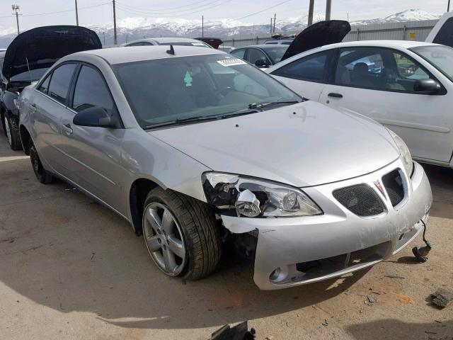 1G2ZH57N984222057 - 2008 PONTIAC G6 GT GRAY photo 1