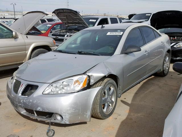 1G2ZH57N984222057 - 2008 PONTIAC G6 GT GRAY photo 2